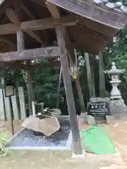 縣主神社の手水