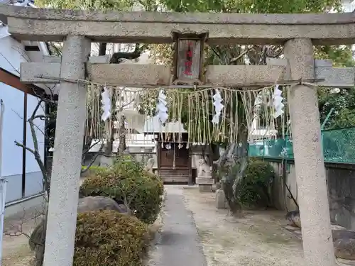 阿保天神社の末社・摂社