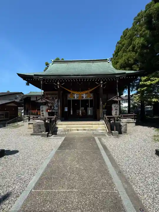 奥田神社の本殿・本堂