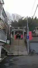 石川町諏訪神社の鳥居