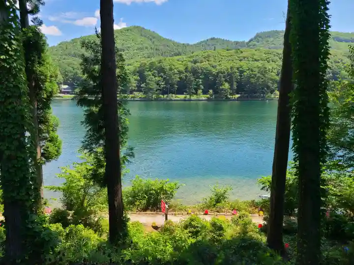 仁科神社の景色