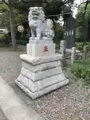 菊田神社の狛犬