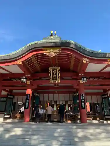 西宮神社の本殿・本堂