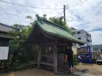 叶神社（東叶神社）の手水舎