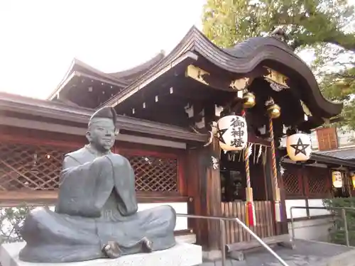 晴明神社の像