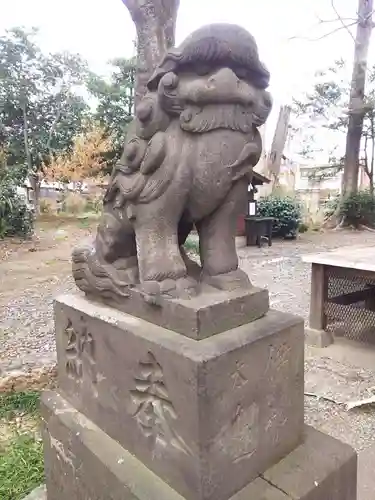 姫宮神社の狛犬