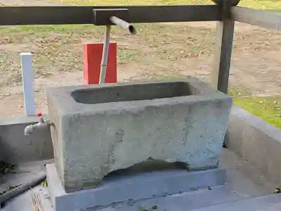 山之上住吉神社の手水舎