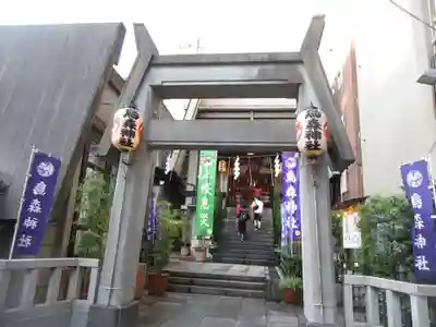 烏森神社の鳥居
