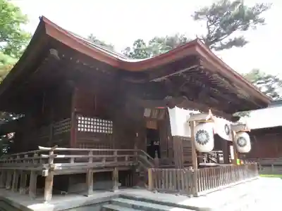 青森縣護國神社の本殿・本堂