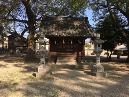 八幡社の本殿・本堂