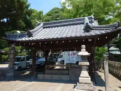 御香宮神社の手水舎