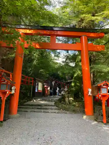 貴船神社の鳥居