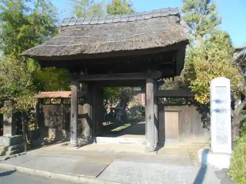 成福寺の山門