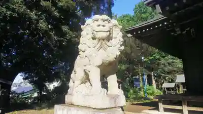 高木神社の狛犬