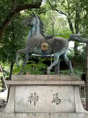 清洲山王宮　日吉神社の狛犬