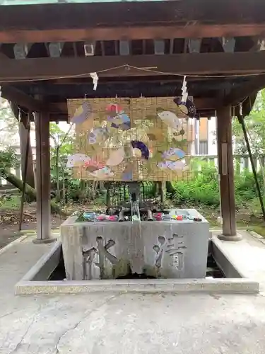 若宮神明社の手水舎