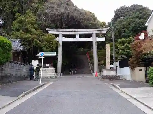 城山八幡宮の鳥居