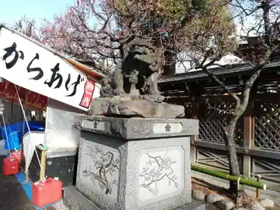 湯島天満宮の狛犬