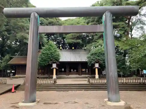 埼玉縣護國神社の鳥居