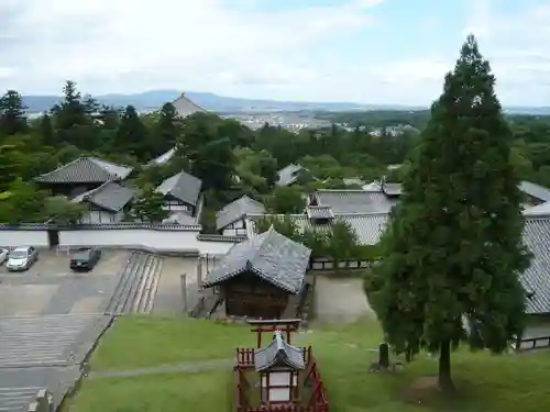 東大寺二月堂の景色