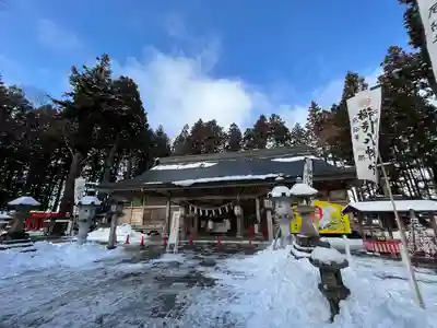 櫛引八幡宮の本殿・本堂