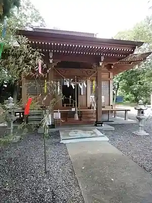 阿久津「田村神社」(郡山市阿久津町)旧社名:伊豆箱根三嶋三社の本殿・本堂