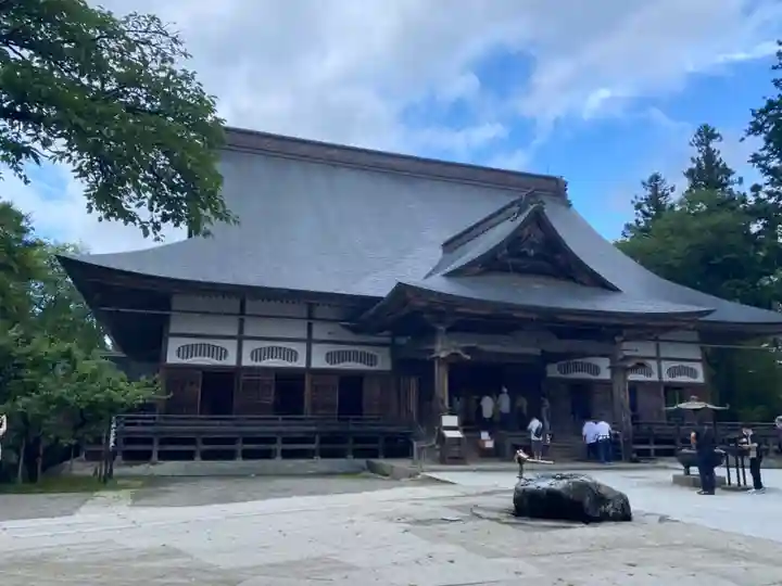 中尊寺の本殿・本堂