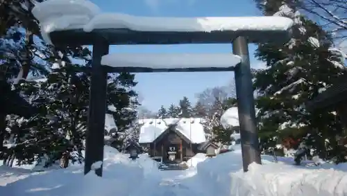 新十津川神社の鳥居