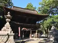 府八幡宮の山門・神門