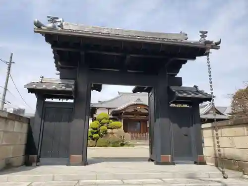 境妙寺の山門