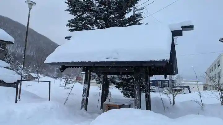 相馬妙見宮 大上川神社の手水舎