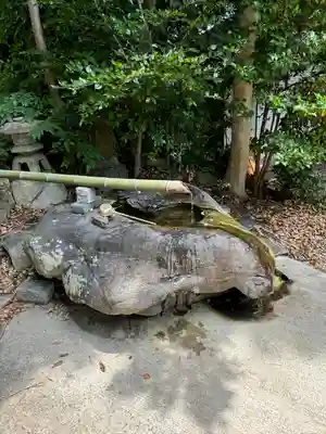 諏訪神社の手水舎