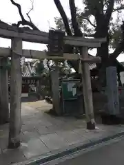 保利神社の鳥居