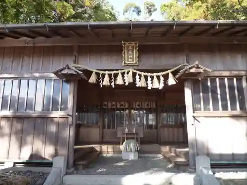 五ケ所神社の本殿・本堂