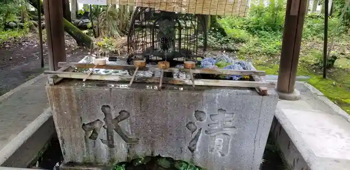 若宮神明社の手水舎