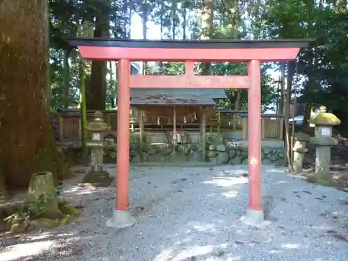 御杖神社の鳥居