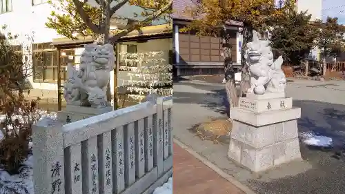 相馬神社の狛犬