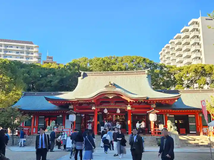 生田神社の本殿・本堂