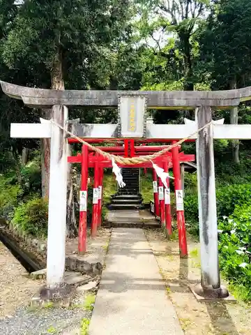 馬場稲荷神社の鳥居