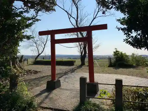 鏡峯神社の鳥居