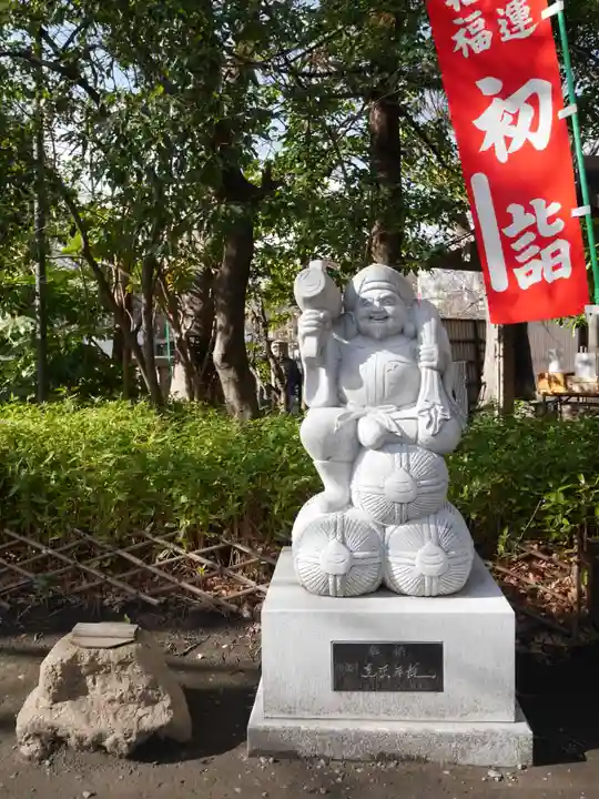 戸部杉山神社の像