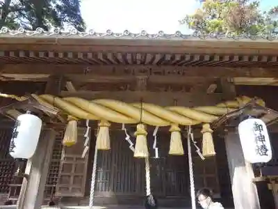 川津来宮神社の本殿