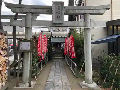 亀有香取神社の鳥居