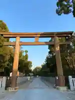 和泉國一之宮 大鳥大社の鳥居