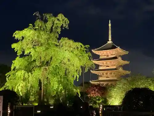 東寺（教王護国寺）の景色