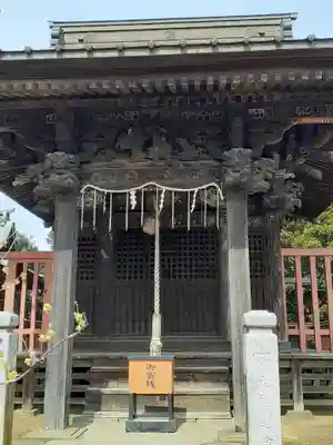 板倉雷電神社の本殿・本堂
