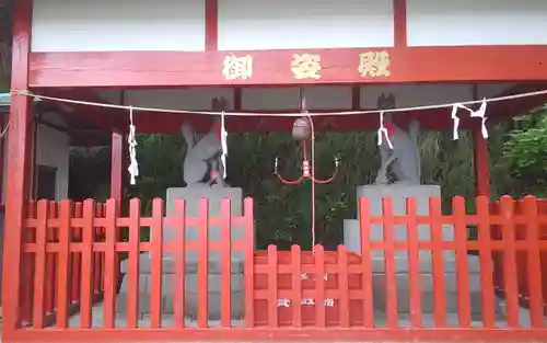 鼻顔稲荷神社の狛犬