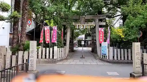 御幸森天神宮の鳥居