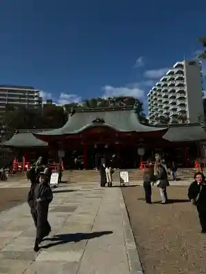 生田神社の本殿・本堂