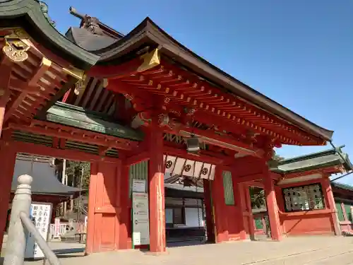 志波彦神社・鹽竈神社の山門・神門